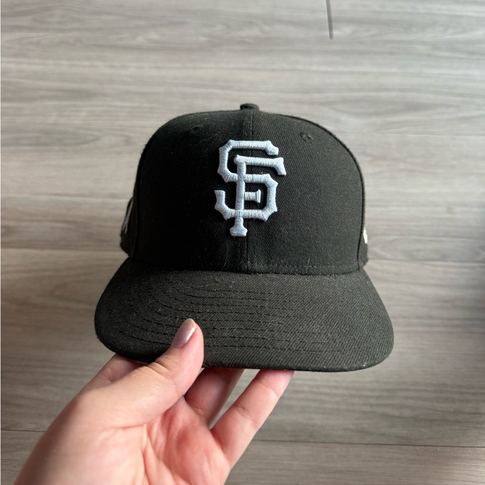 SF Black Baseball Cap